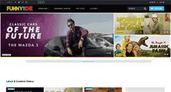 Desktop Screenshot of funnyordie.com