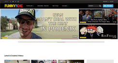 Desktop Screenshot of m.funnyordie.com